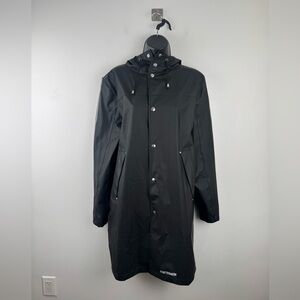 Stutterheim Women Mosebacke Lightweight A Line Raincoat Size XXS